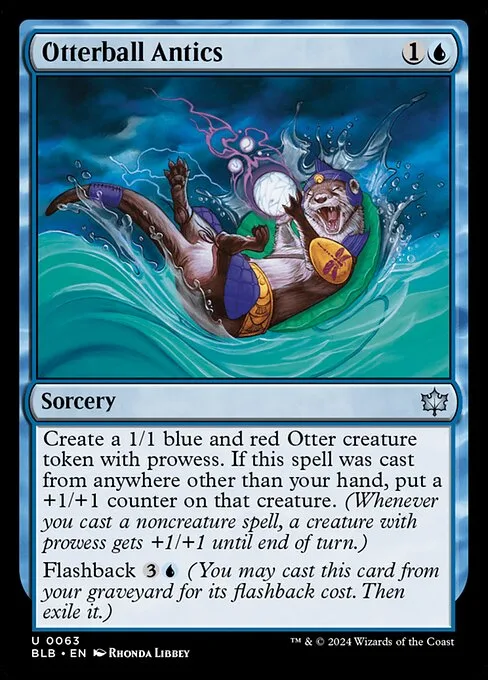 Otterball Antics · Bloomburrow 63/398