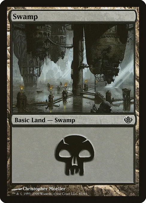 Swamp · Duel Decks: Garruk vs. Liliana 61/63