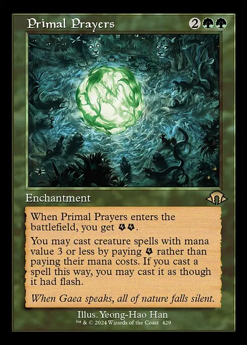 Primal Prayers · Modern Horizons 3 429/528