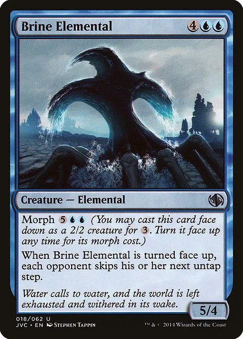 Brine Elemental · Duel Decks Anthology: Jace vs. Chandra 18/62
