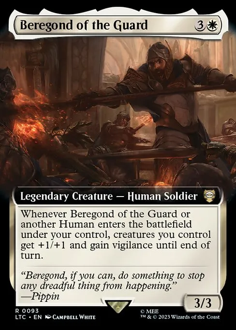 Beregond of the Guard · Tales of Middle-earth Commander 93/591