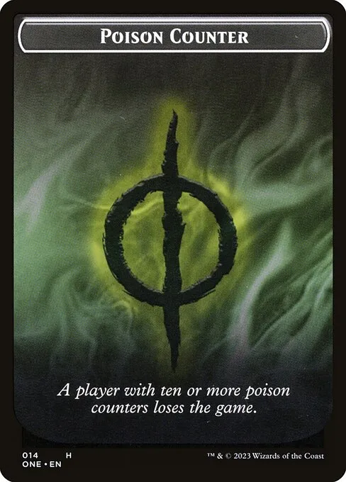 Poison Counter · Phyrexia: All Will Be One Tokens 14/14