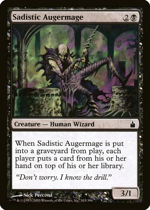 Sadistic Augermage · Ravnica: City of Guilds 103/306