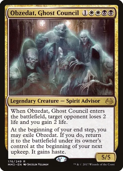 Obzedat, Ghost Council · Modern Masters 2017 176/249