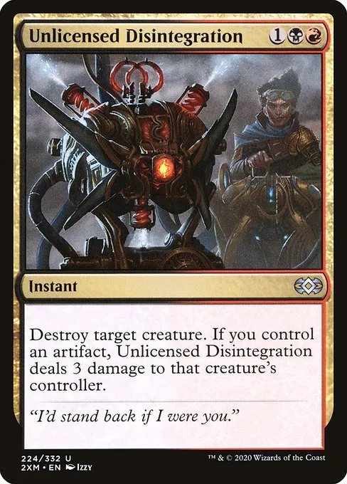Unlicensed Disintegration · Double Masters 224/384