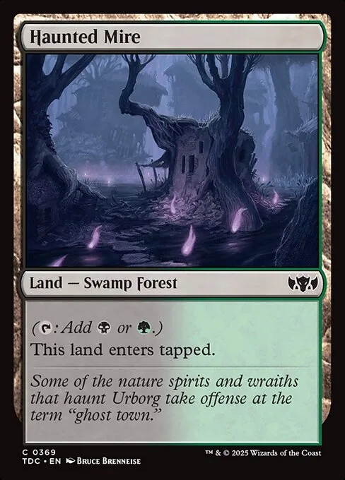 Haunted Mire · Tarkir: Dragonstorm Commander 369/413