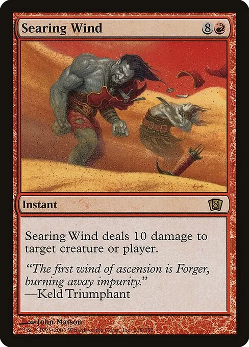 Searing Wind · Eighth Edition 218★/711