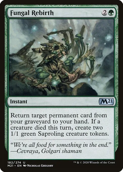 Fungal Rebirth · Core Set 2021 182/397