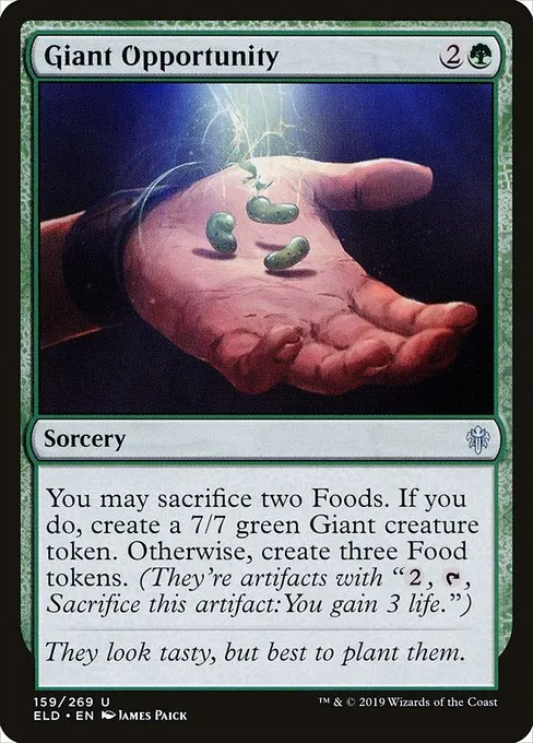 Giant Opportunity · Throne of Eldraine 159/398