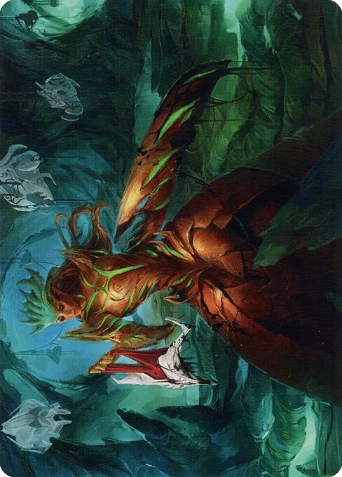 Glissa Sunslayer // Glissa Sunslayer · Phyrexia: All Will Be One Art Series 47/81