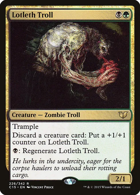 Lotleth Troll · Commander 2015 226/342