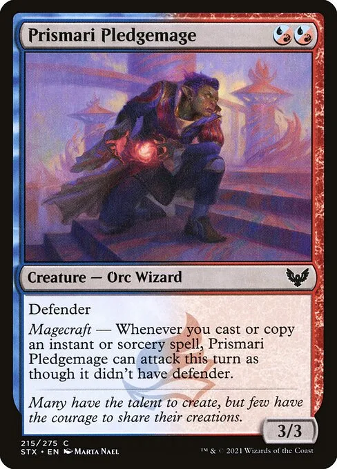 Prismari Pledgemage · Strixhaven: School of Mages 215/393