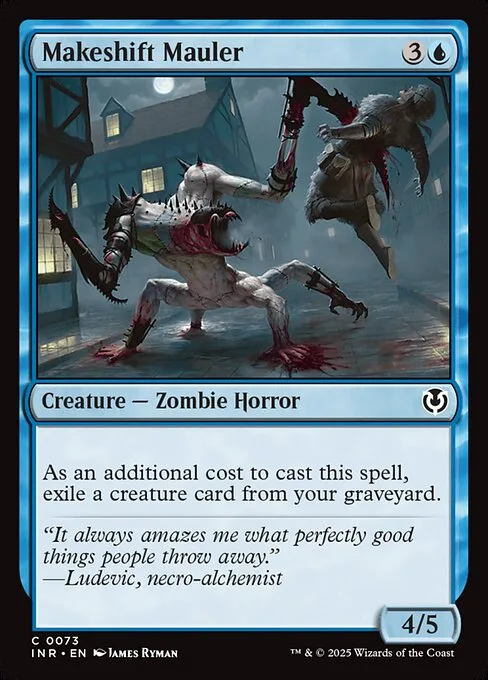 Makeshift Mauler · Innistrad Remastered 73/495