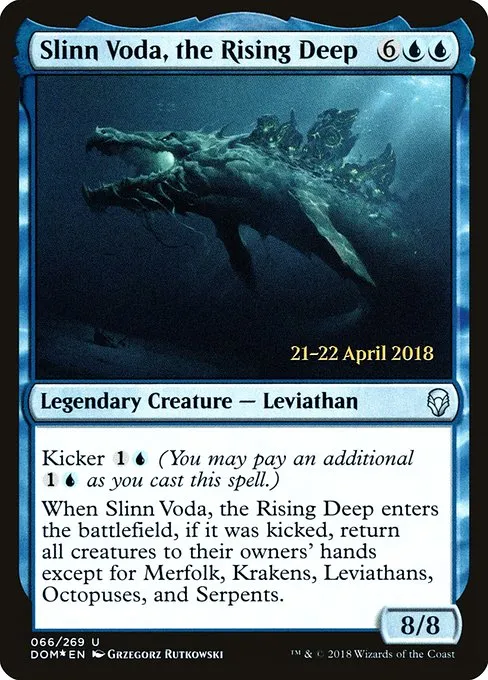 Slinn Voda, the Rising Deep · Dominaria Promos 66s/118
