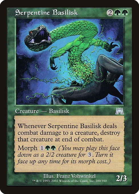Serpentine Basilisk · Onslaught 280/351