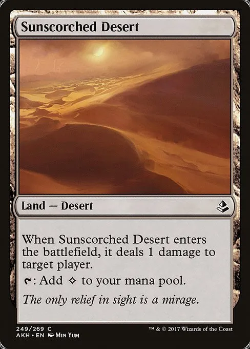 Sunscorched Desert · Amonkhet 249/287