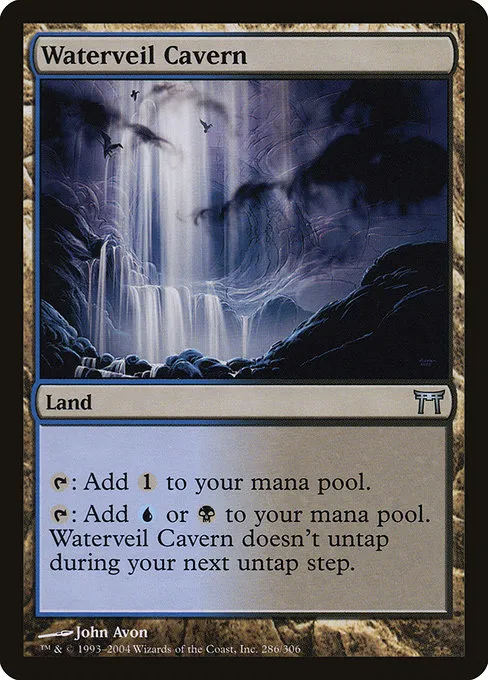 Waterveil Cavern · Champions of Kamigawa 286/307