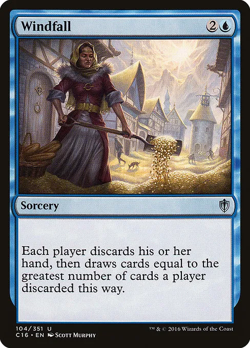 Windfall · Commander 2016 104/351