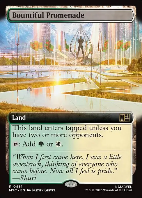 Bountiful Promenade · Marvel Super Heroes Commander 461/9