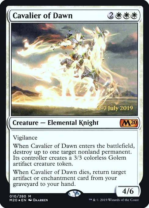 Cavalier of Dawn · Core Set 2020 Promos 10s/144