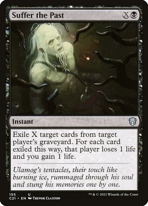 Suffer the Past · Commander 2021 155/409