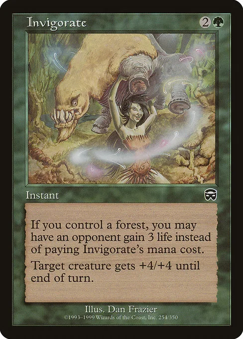 Invigorate · Mercadian Masques 254/350