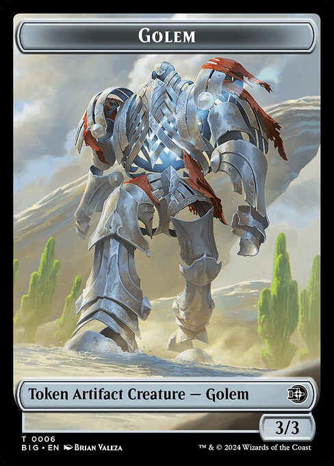 Golem · The Big Score Tokens 6/7