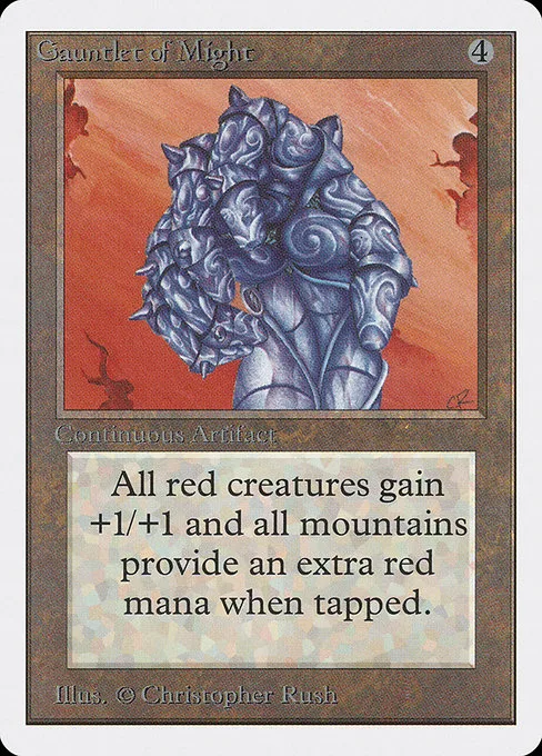 Gauntlet of Might · Unlimited Edition 245/302