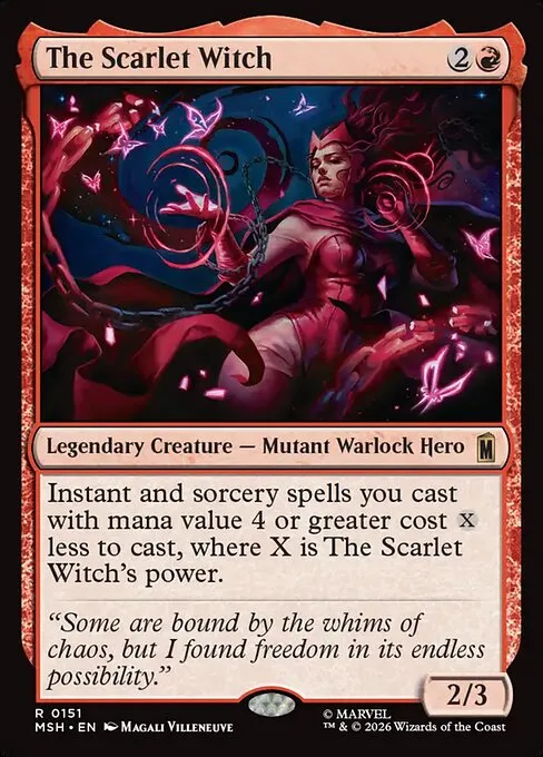 The Scarlet Witch · Marvel Super Heroes 151/24