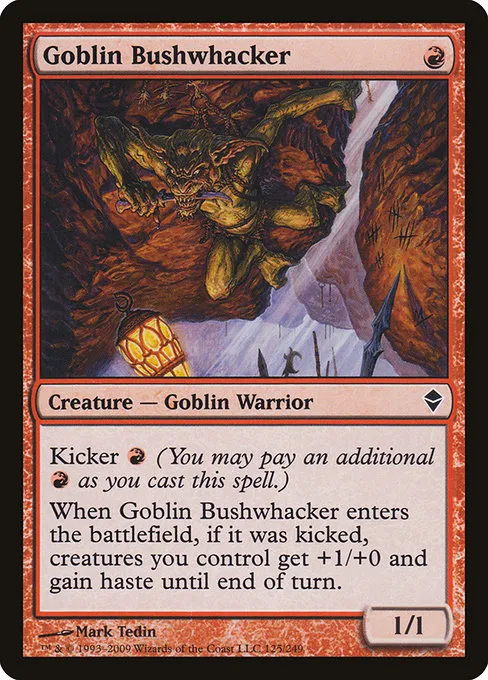 Goblin Bushwhacker · Zendikar 125/269