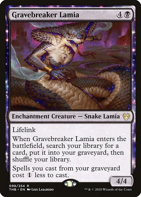 Gravebreaker Lamia · Theros Beyond Death 98/358