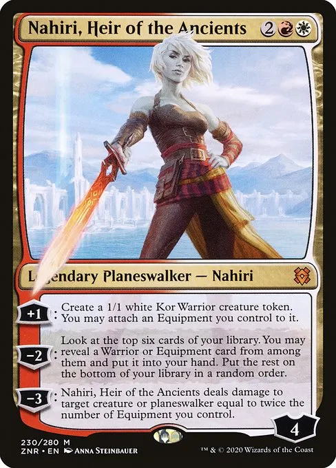 Nahiri, Heir of the Ancients · Zendikar Rising 230/407
