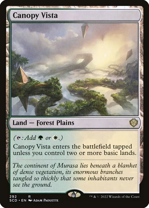 Canopy Vista · Starter Commander Decks 292/352