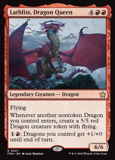 Lathliss, Dragon Queen · Foundations 627/771