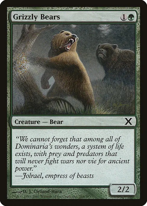 Grizzly Bears · Tenth Edition 268/510