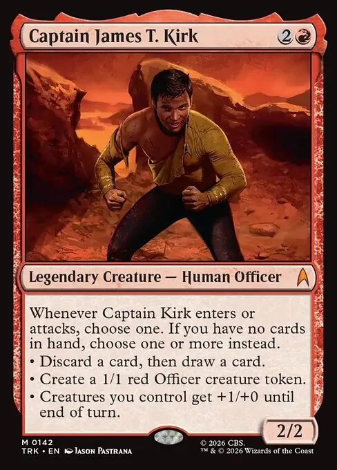 Captain James T. Kirk · Star Trek 142