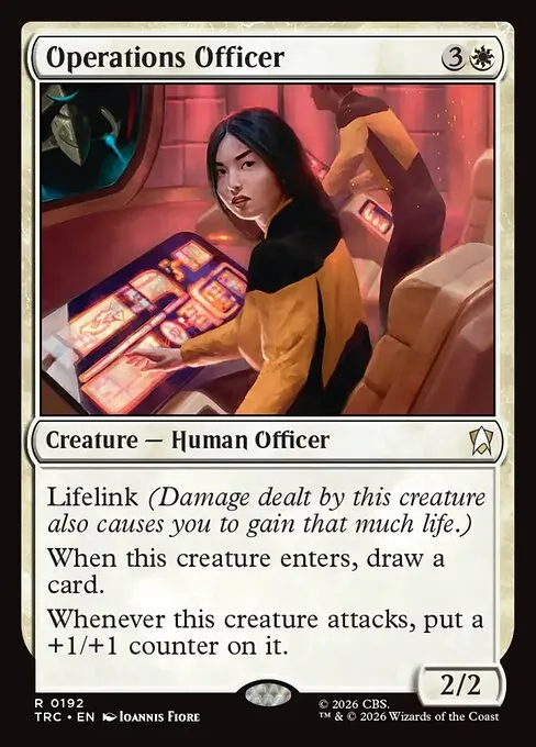 Operations Officer · Star Trek Commander 192/1