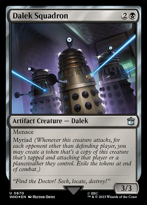 Dalek Squadron · Doctor Who 670/1178