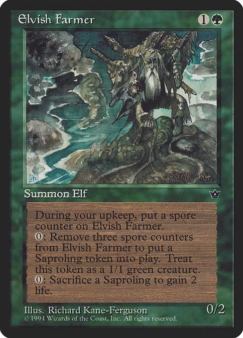 Elvish Farmer · Fallen Empires 66/187