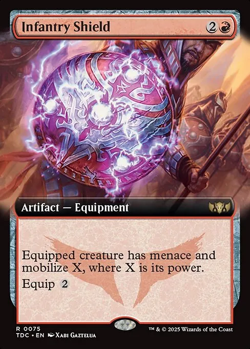 Infantry Shield · Tarkir: Dragonstorm Commander 75/413