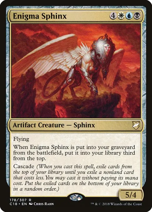 Enigma Sphinx · Commander 2018 178/307