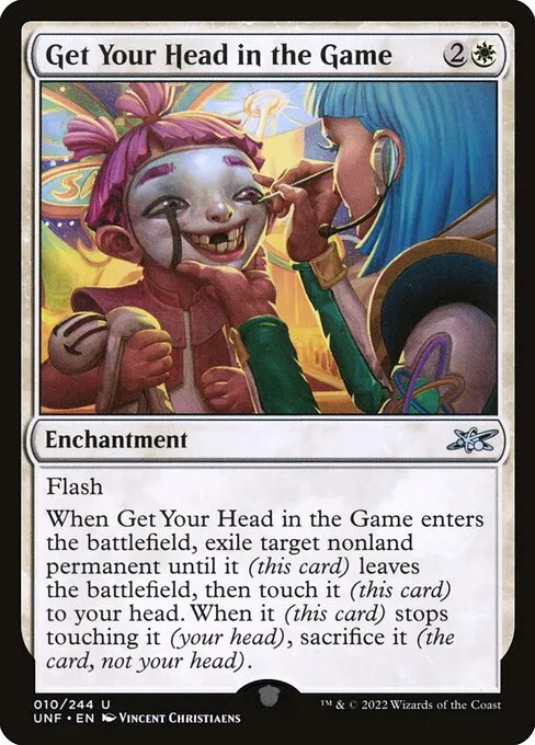 Get Your Head in the Game · Unfinity 10/639