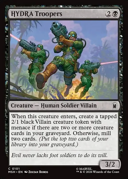 HYDRA Troopers · Marvel Super Heroes 101/24