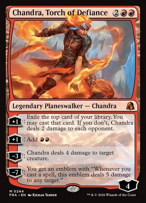 Chandra, Torch of Defiance · Reality Fracture 244/7