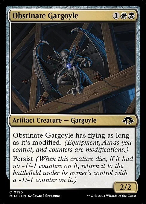 Obstinate Gargoyle · Modern Horizons 3 195/528
