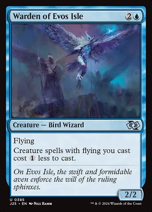 Warden of Evos Isle · Foundations Jumpstart 385/779