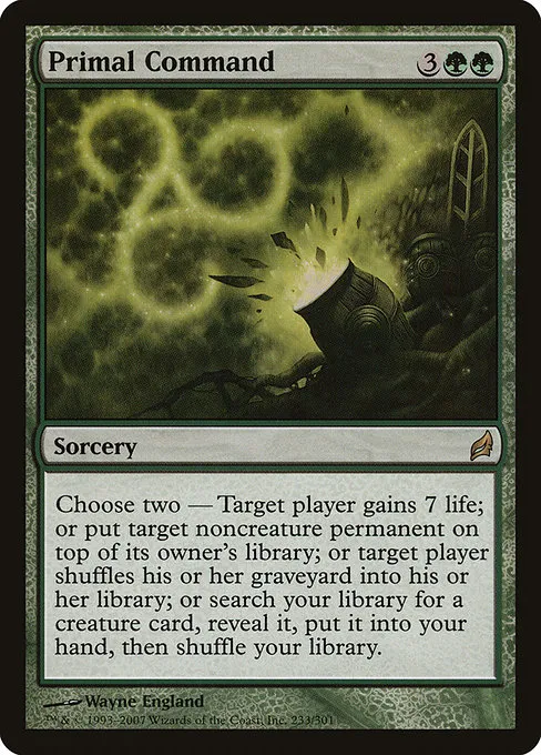 Primal Command · Lorwyn 233/301