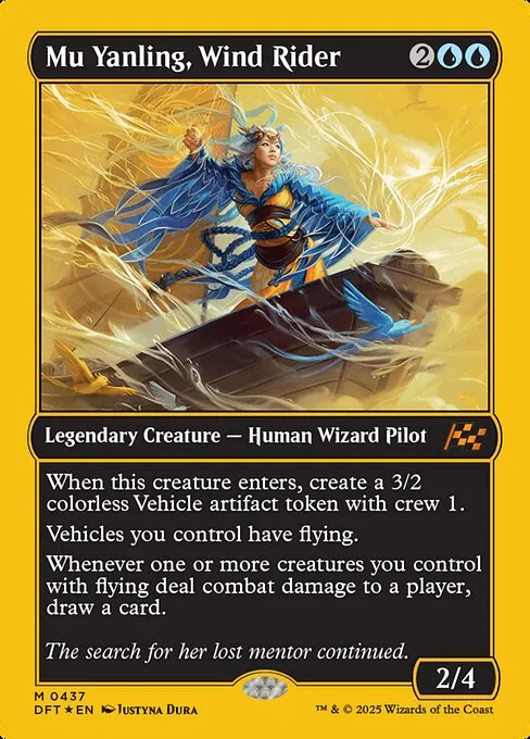 Mu Yanling, Wind Rider · Aetherdrift 437/553