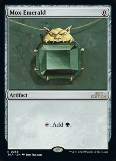 Mox Emerald · 30th Anniversary Edition 258/594