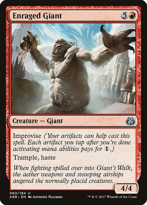 Enraged Giant · Aether Revolt 80/197